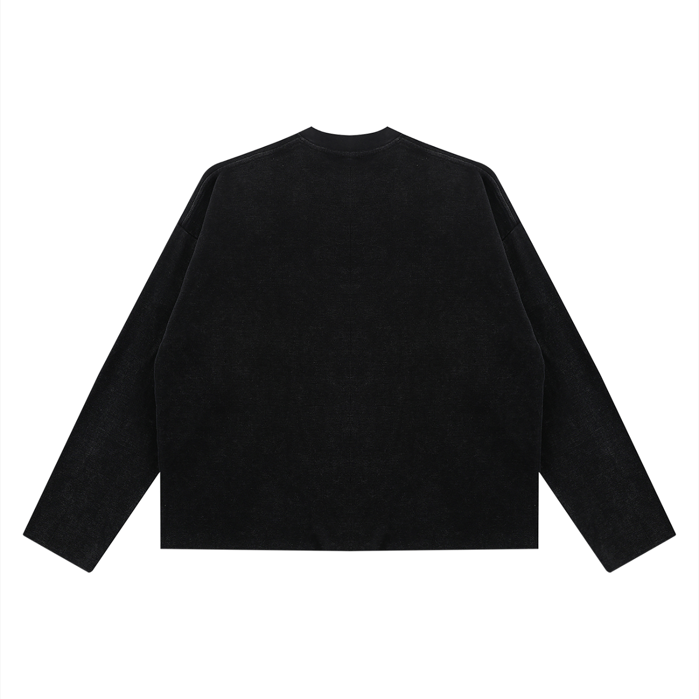 Waffle Knit Long Sleeve T