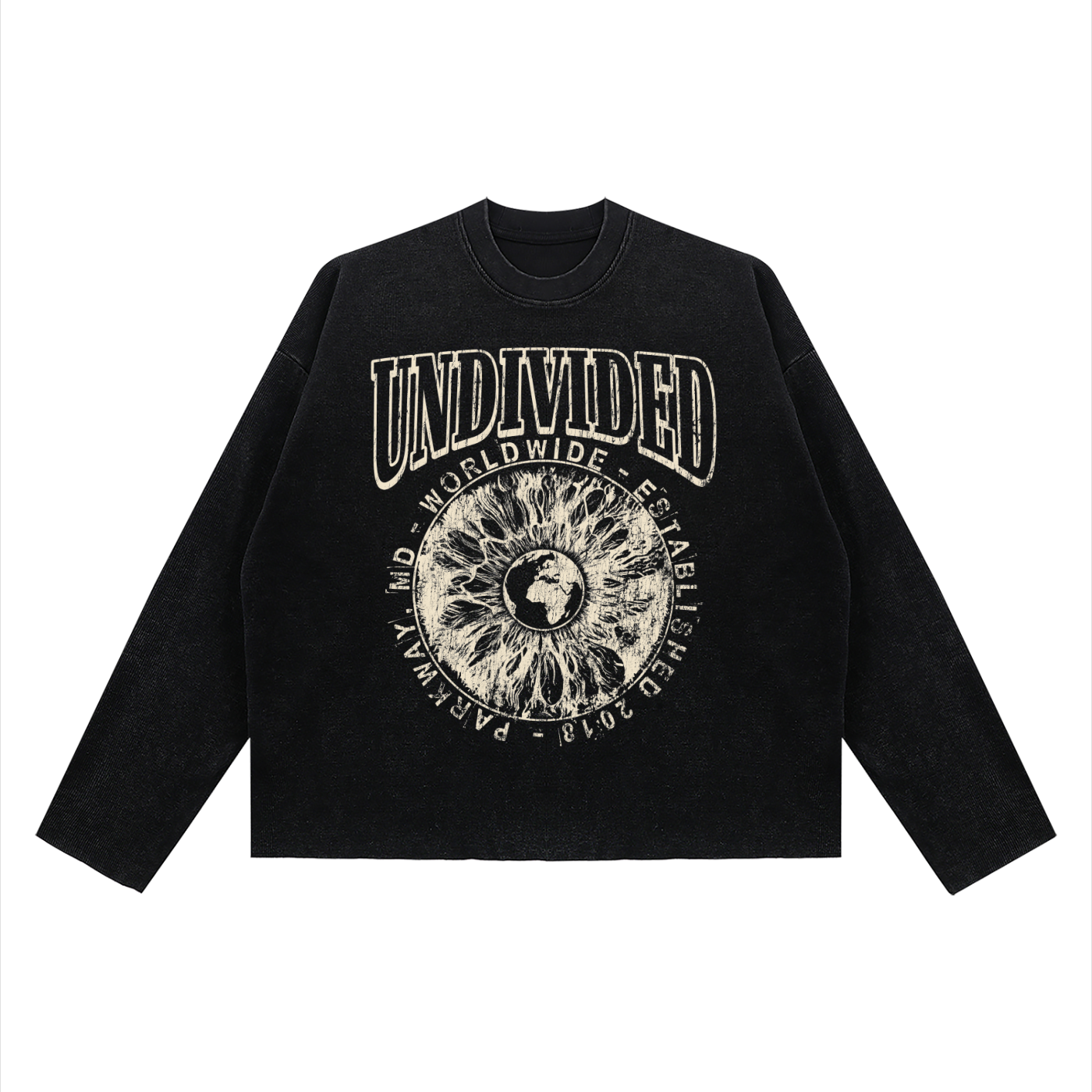 Waffle Knit Long Sleeve T
